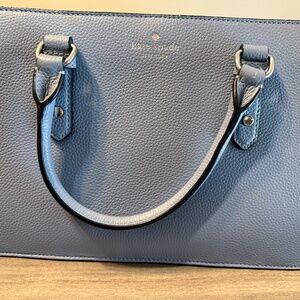 Kate Spade - Blue Top Purse handle with optional strap